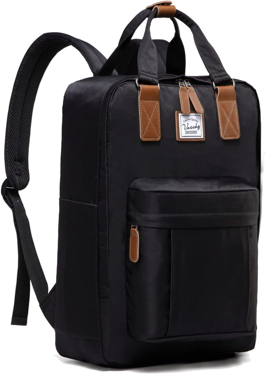 Vaschy top leather backpack