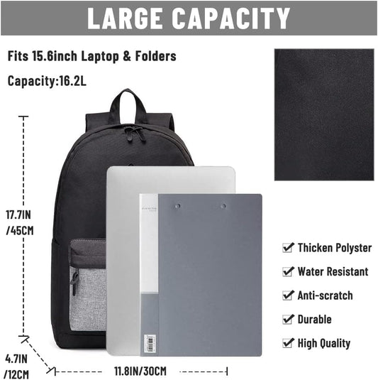 backpacks Can accommodate 15.6-inch laptop