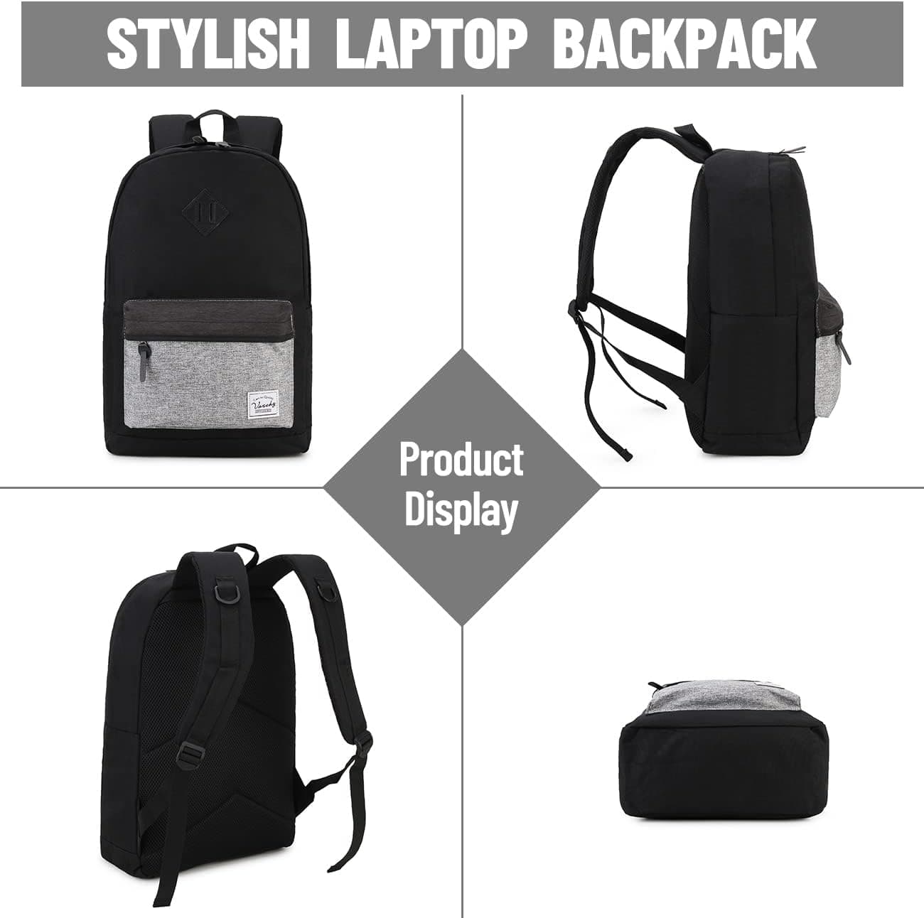  Backpack display from multiple angles