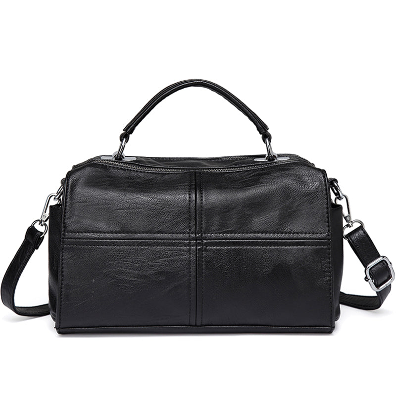 Vegan Leather Purse - Top Handles Women Handbag - Everyday Use