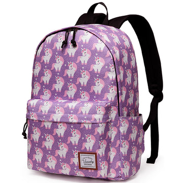Purple Unicorn Backpack For Girls