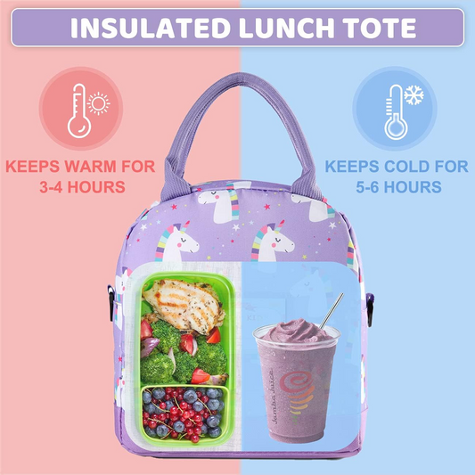 School Daycare Lunch Box Bag