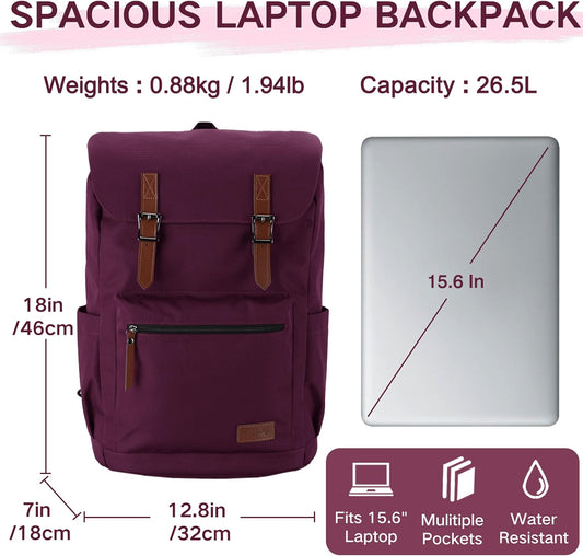 Carry-on Anti-theft Casual Daypack for Work Business Hiking