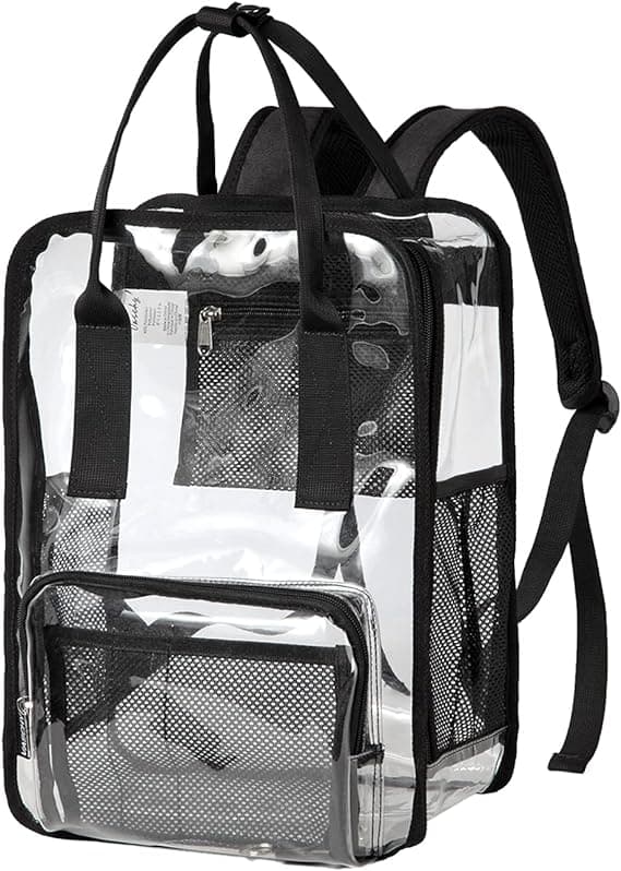 Clear Tote Pack Heavy Duty