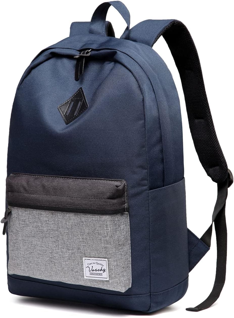 boys school backpack in Navy Blue