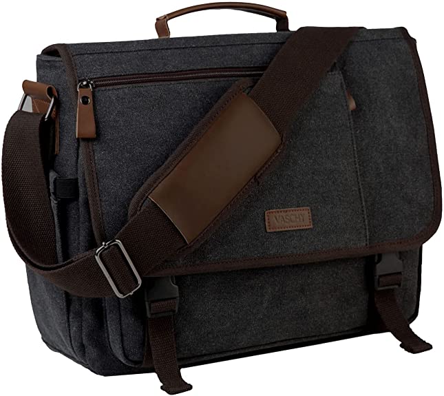 15.6in Canvas Laptop Bag